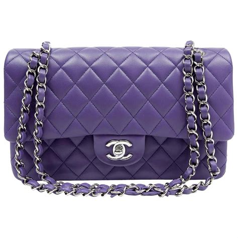 chanel violet bag